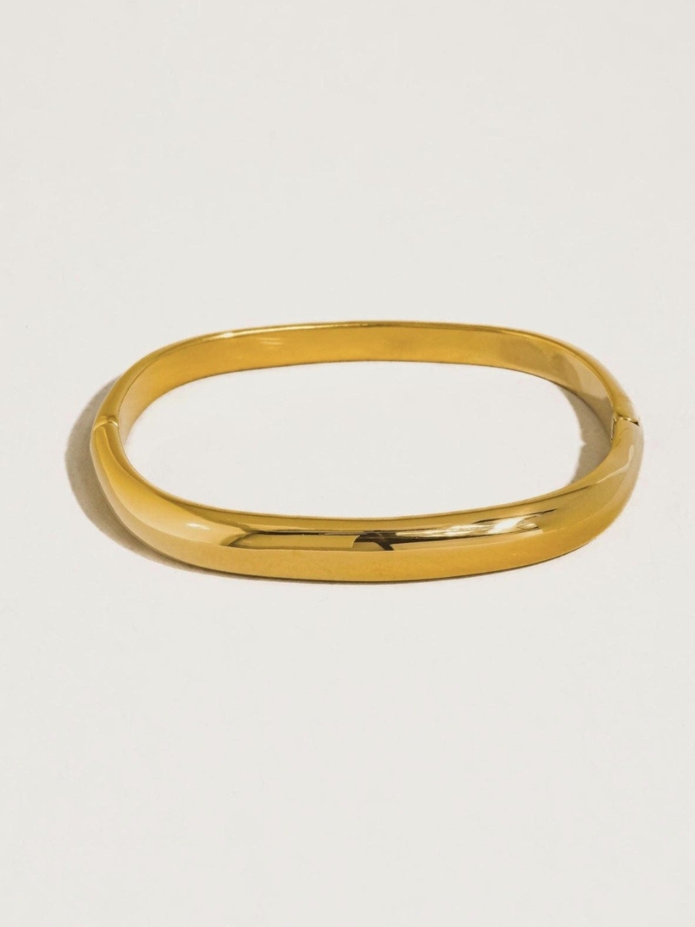 Gold and Silver Mixed Metal Sculptural Cuff Bracelets - Picture 2 of 4